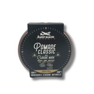 Cire coiffante cheveux et barbe bio pomade classic - Cosmos Organic 80 gr