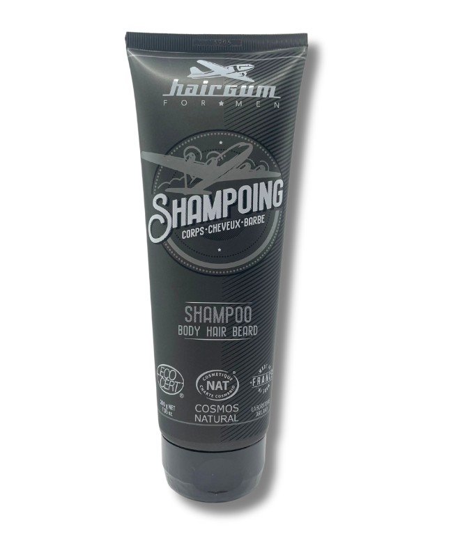 Shampoing 3en1 Hairgum for Men – Cheveux, Corps et Barbe 200gr